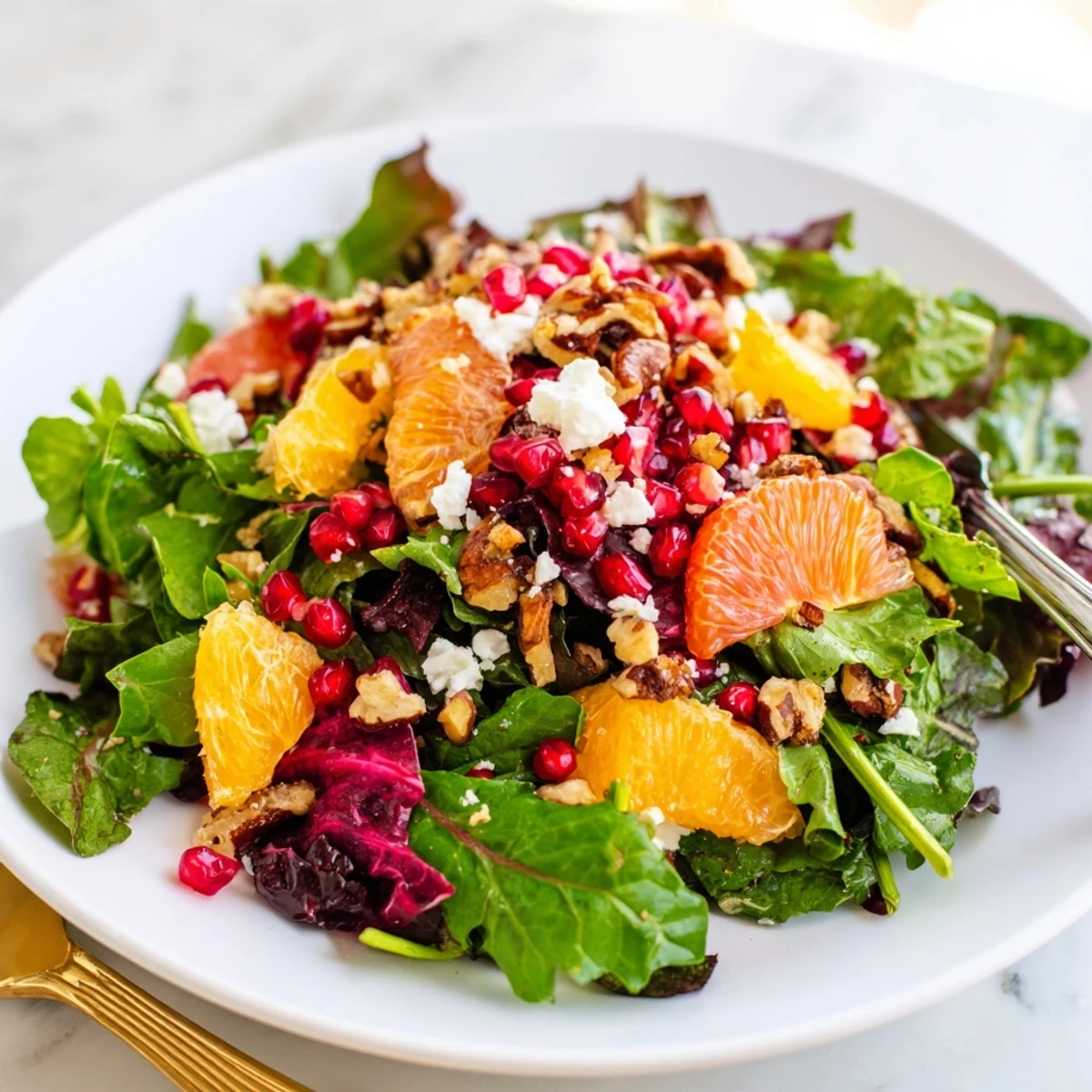 Winter Greens Citrus Pomegranate