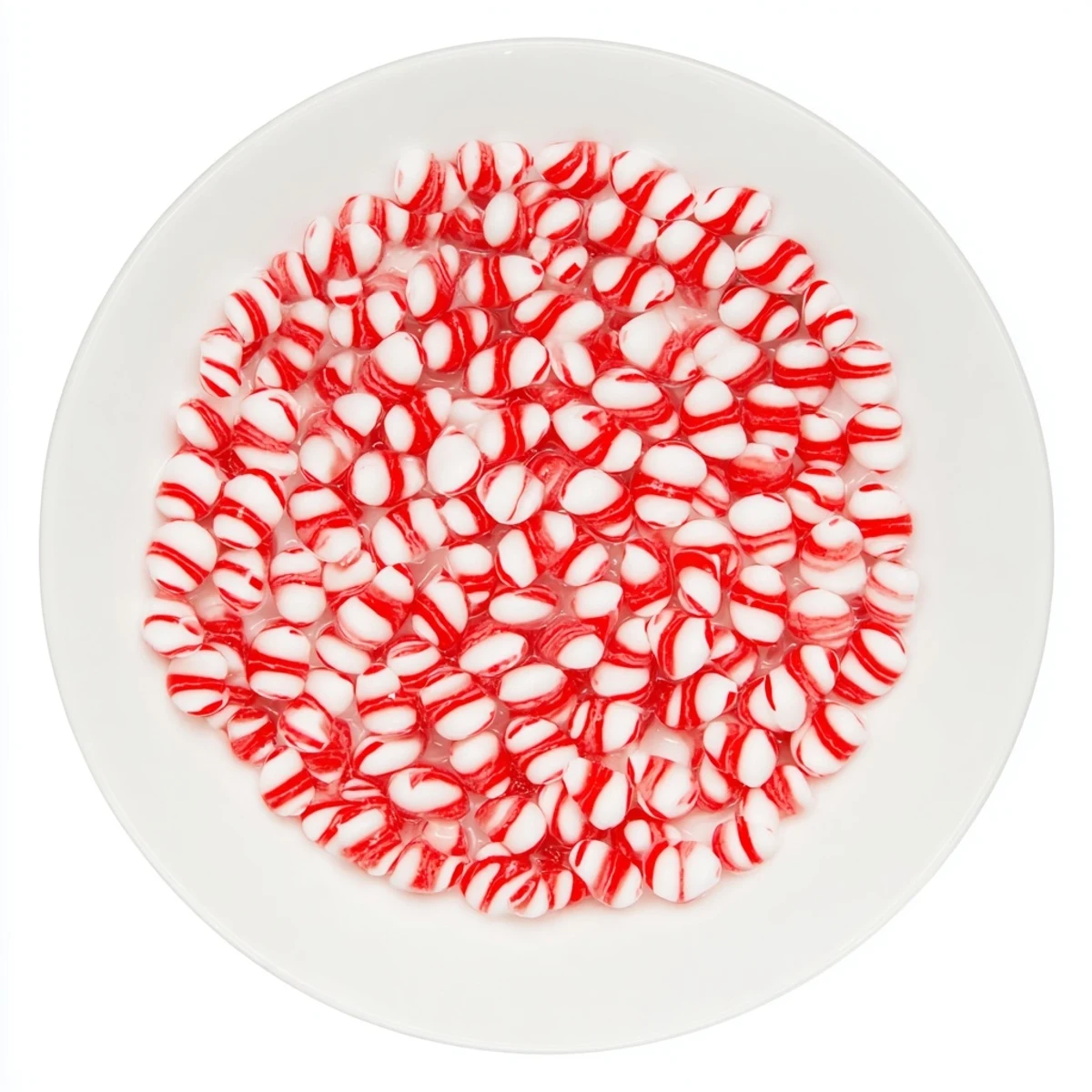No-Bake Peppermint Candy Bowl