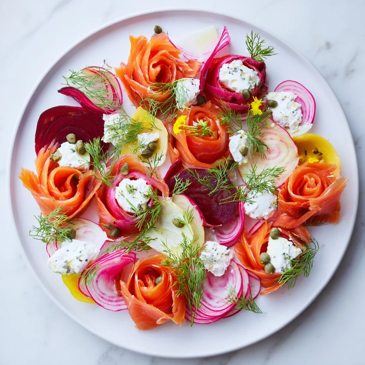 Delectable Winter Harvest Smoked Salmon Board, perfect for holiday gatherings with delicious smoked salmon.