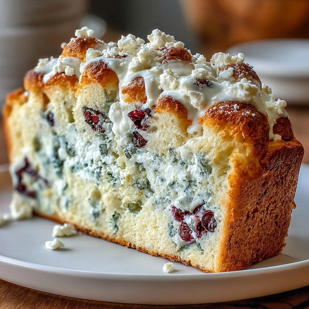 Light and airy Cottage Cheese Blueberry Cloud Bread, perfect for a protein-packed breakfast or snack.
