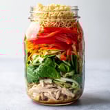 Mason Jar Noodle Meal Prep