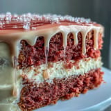 Bridal Shower Rosé Velvet Cake