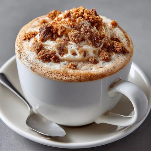Homemade Gingerbread Spice Chai Latte: Warm, comforting, spiced drink perfect for cold days.