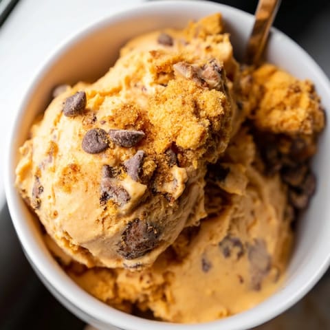 Pumpkin Chocolate Chip Muffin Ice Cream #40