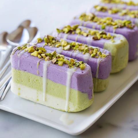 Ube Pistachio Ice Cream Bars #84