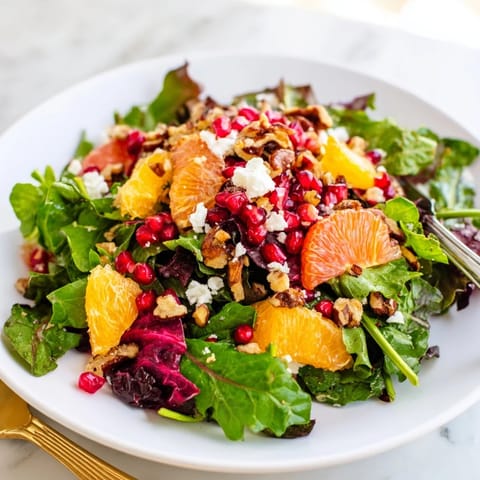 Winter Greens Citrus Pomegranate