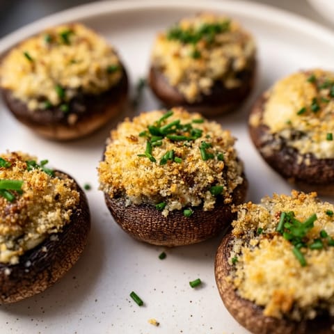 Stuffed Mushroom Caps Ring