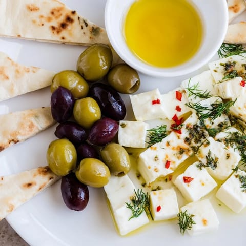 Turkish Olives Cheese Board