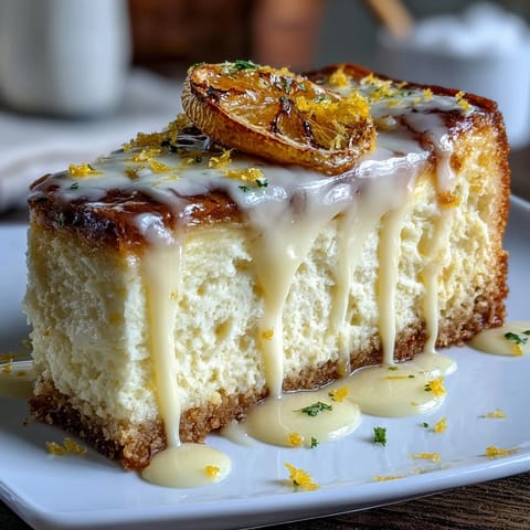 Limoncello Lemon Cheesecake Bars #572