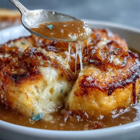 Gnocchi French Onion Soup