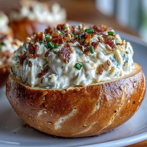 Delicious Everything Bagel Deviled Eggs ready for your next festive brunch table.