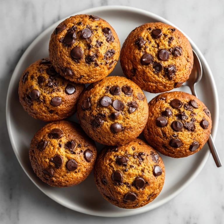 Moist and tender Pumpkin Chocolate Chip Mini Muffins capture the essence of fall baking.