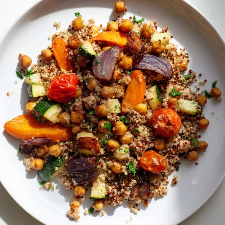 Enjoy a healthy and delicious Quinoa Power Salad, perfect for a light lunch or dinner.