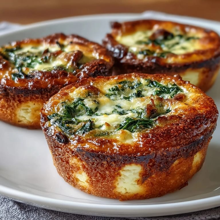 Bite-sized quiche trio with savory fillings, baked until golden, offering variety and flavor for any spring event.