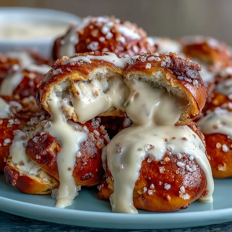 A festive Game Day Baseball Snack Board with Pretzels and Dips showcasing beer cheese, honey mustard, and savory pretzel bites for easy entertaining.