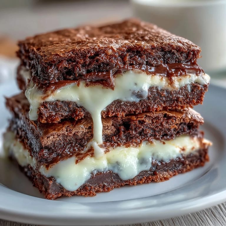 Decadent brownie mix cookies stuffed with creamy cream cheese filling, baked to soft, fudgy perfection.  